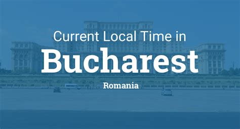 current local time in romania